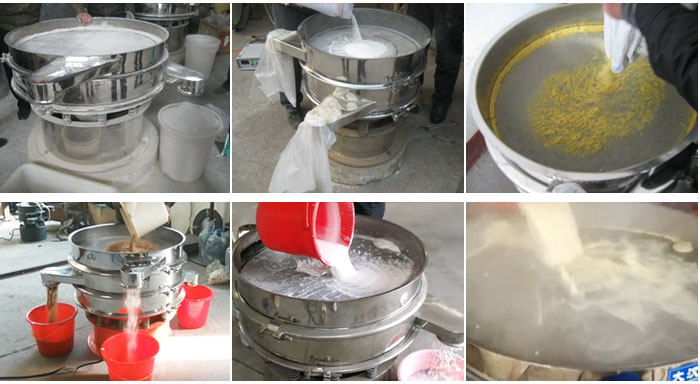 豆?jié){振動(dòng)篩可適用于化工行業(yè)、食品行業(yè)、冶金礦業(yè)、公害處理等行業(yè)