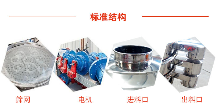 標(biāo)準(zhǔn)篩，篩網(wǎng)，電機(jī)，進(jìn)料口，出料口